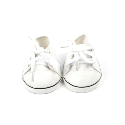 White Canvas Shoes