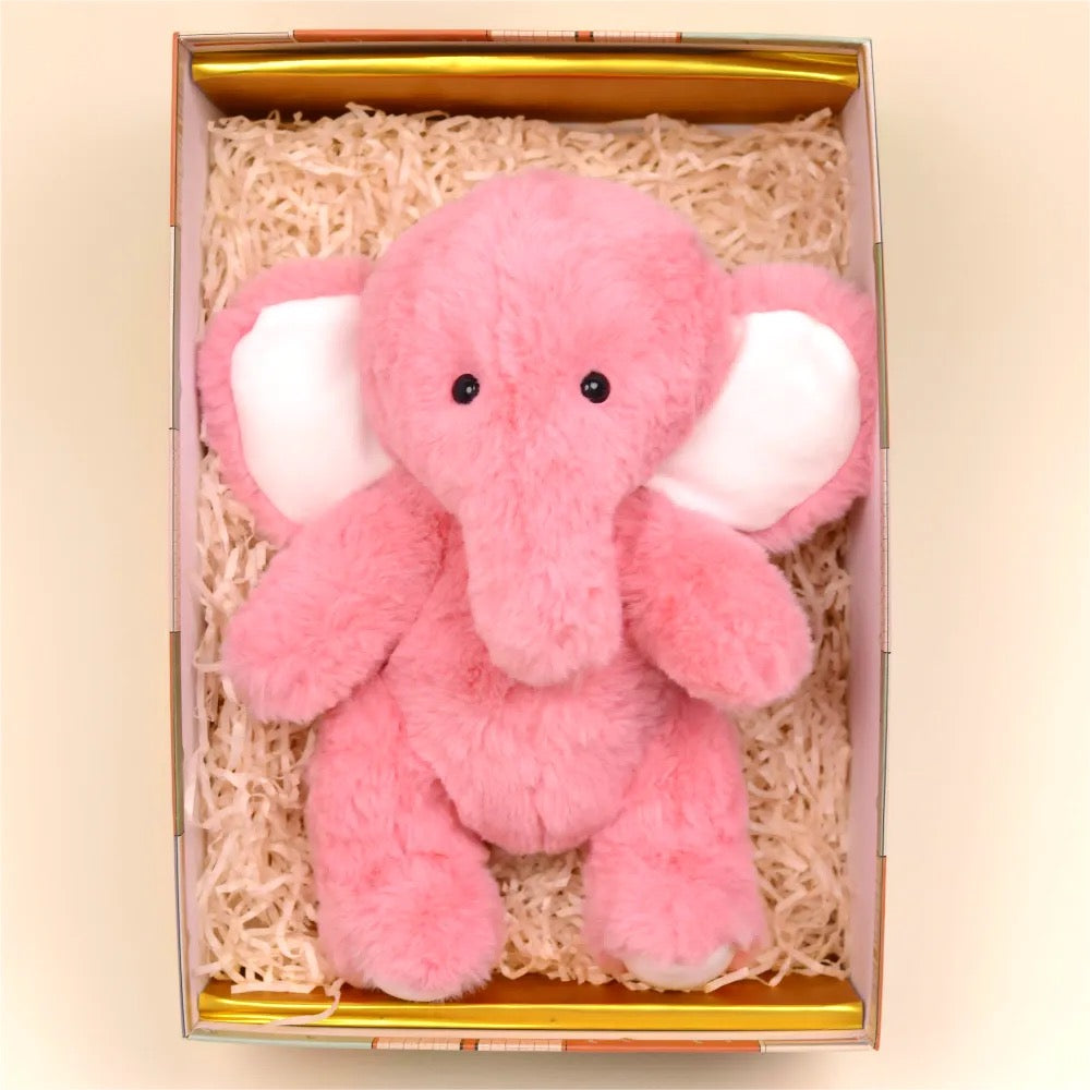 Pink Jointed Baby Elephant