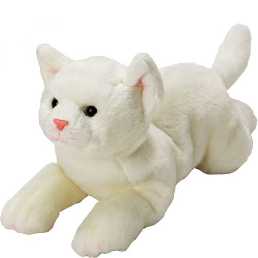 Realistic White Shorthair Plush