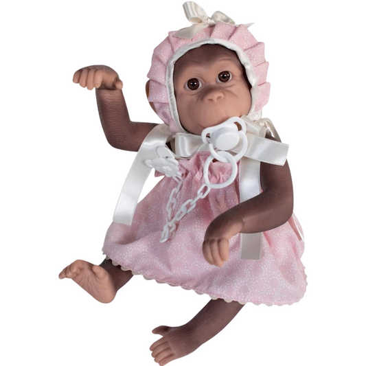 Reborn Monkey Pink Daisy Dress