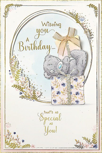 Me To You Bear & Presents Birthday Card - Loula’s Little Nursery