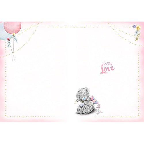 Me To You Pink Birthday Card - Loula’s Little Nursery