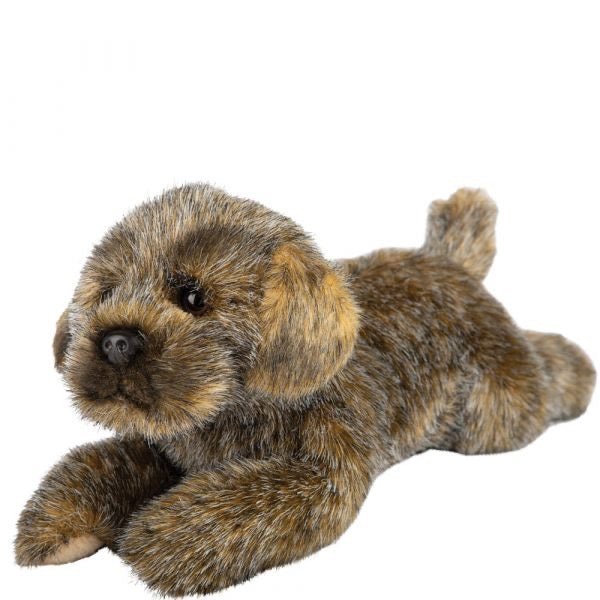 Realistic Border Terrier Plush - Loula’s Little Nursery