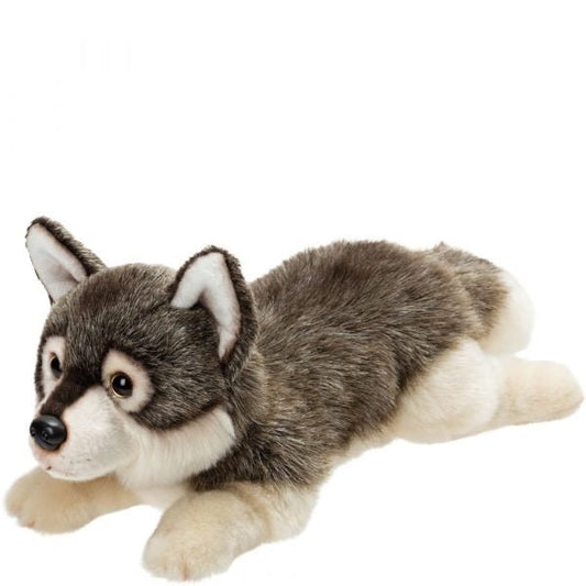 Realistic Wolf Plush - Loula’s Little Nursery